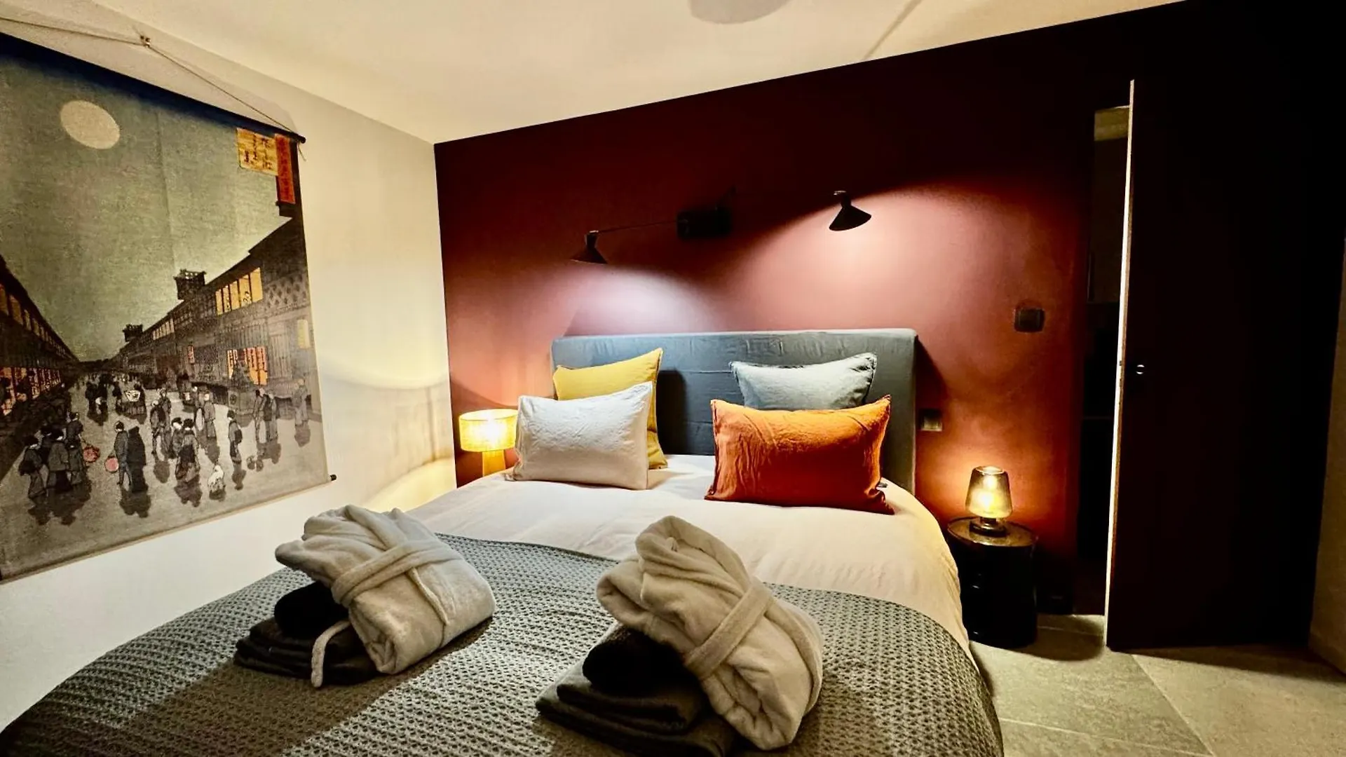 Chambres B&B Dans Authentique Mas De Village Avec Piscine Robion en Luberon